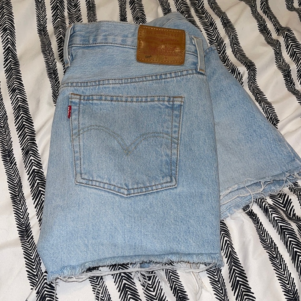Levi’s Light Wash Shorts